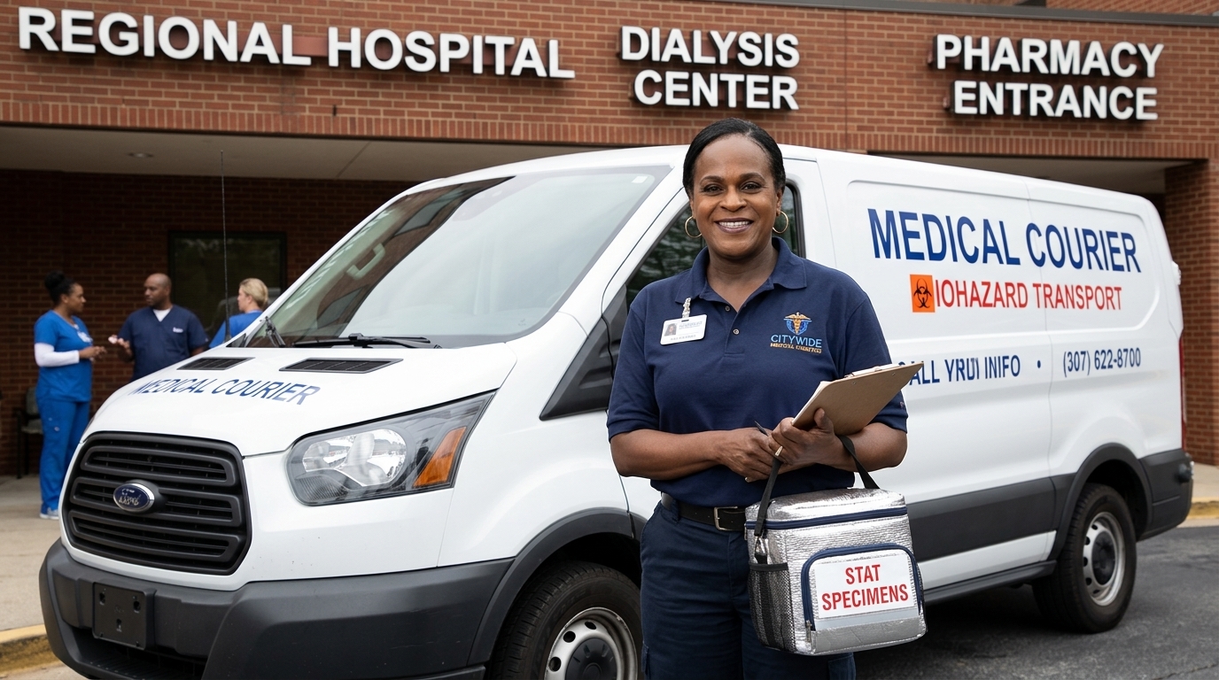 NexPath courier team